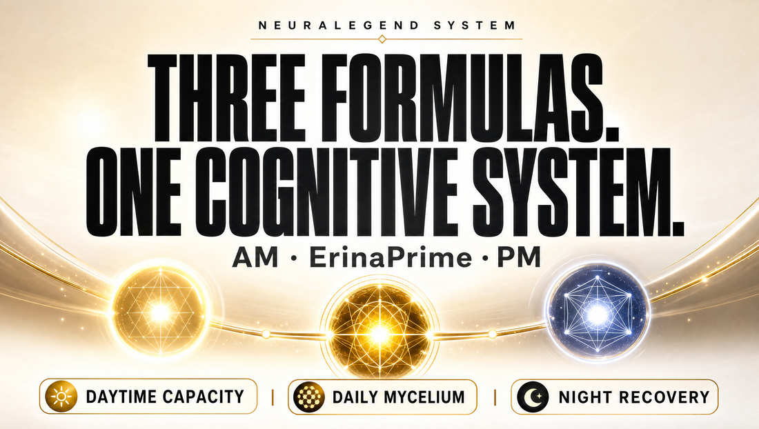 Three Formulas. One Cognitive System. | NeuraLegend