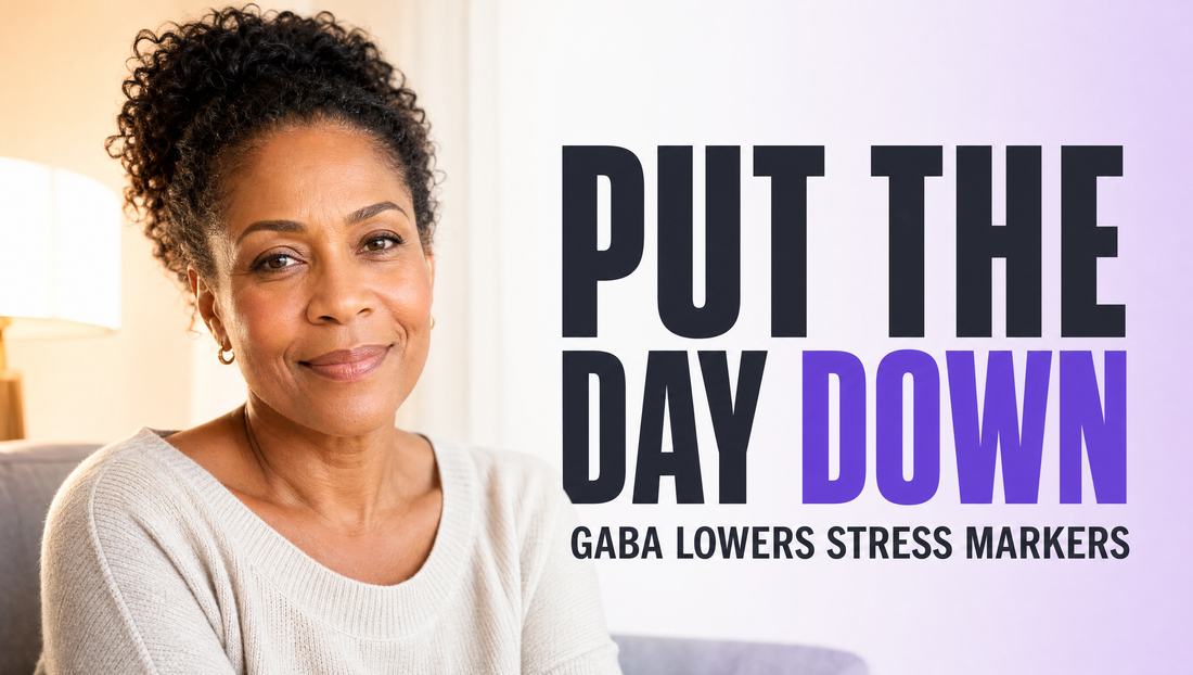 GABA Lowers Stress Markers When Your Body Won't Clock Out
