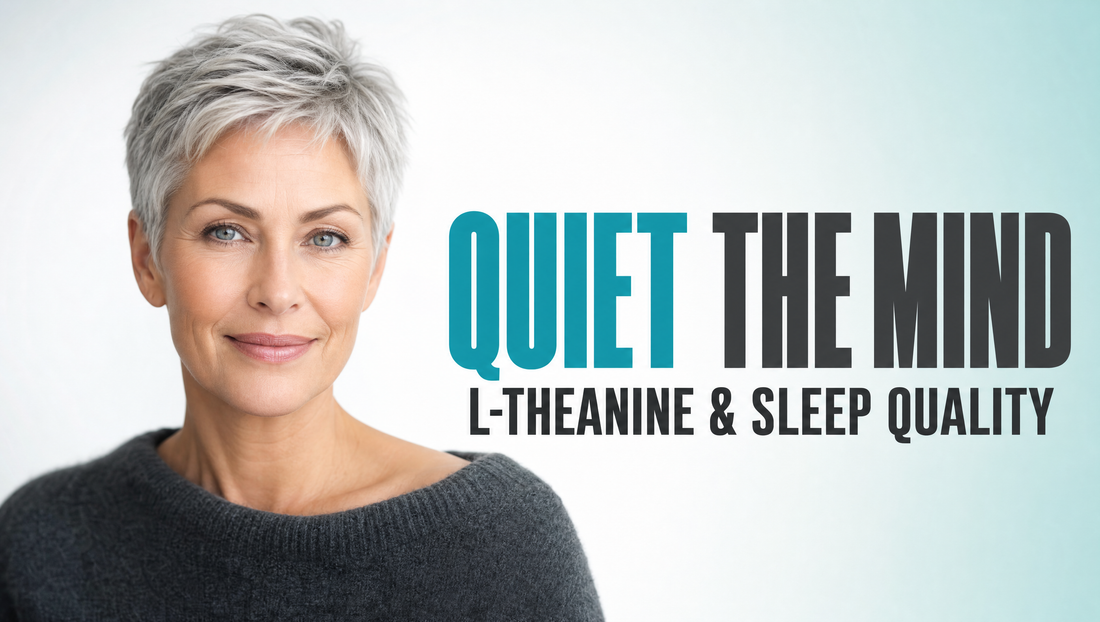 The Calm Before Sleep · Better Sleep, Measured · What L-Theanine Does at Night