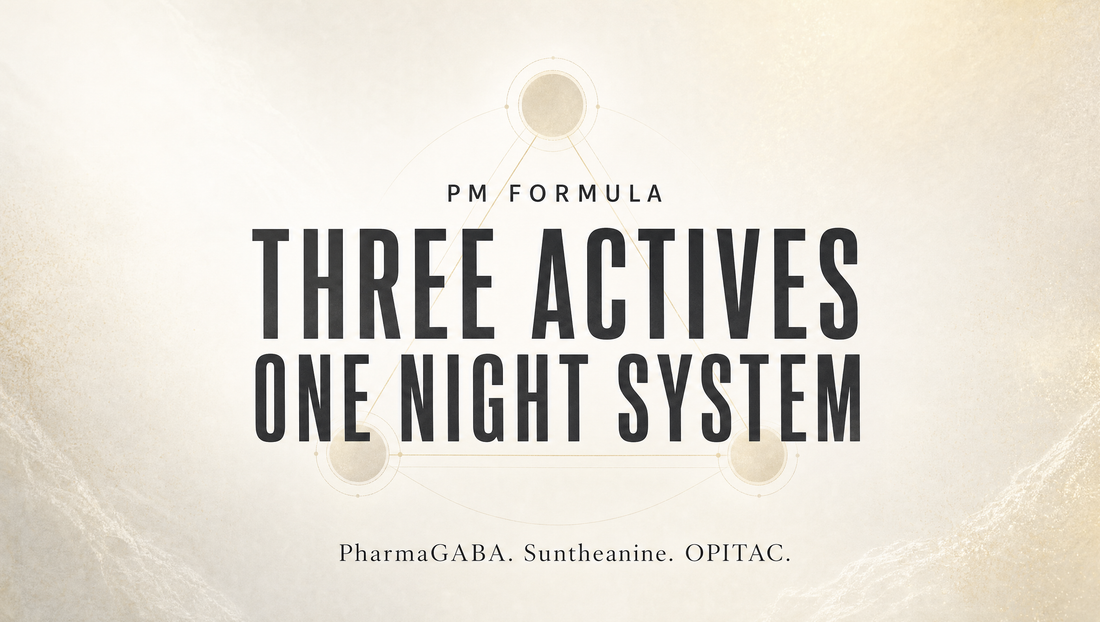Three Actives. One Night System. | PM Formula